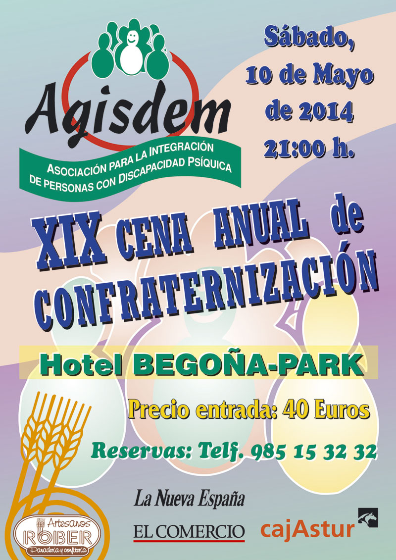 XIX CENA ANUAL DE CONFRATERNIZACIÓN AGISDEM