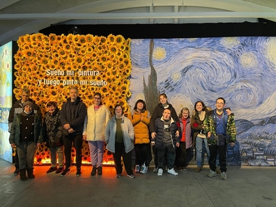 VISITA EXPOSICION VAN GOGH