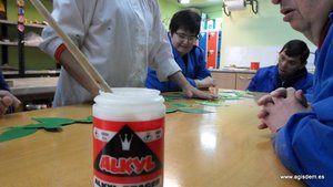 Elaboración de una Guirnalda en Agisdem