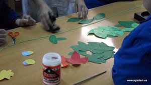 Elaboración de una Guirnalda en Agisdem