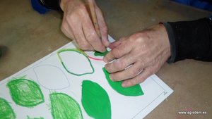 Elaboración de una Guirnalda en Agisdem