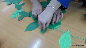Elaboración de una Guirnalda en Agisdem
