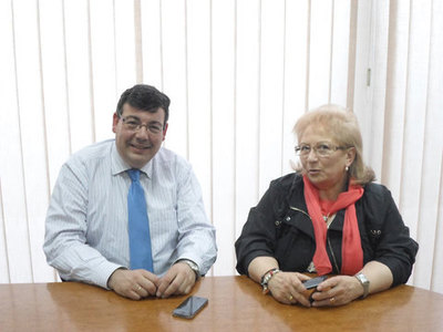 VISITA DE REPRESENTANTES DEL GRUPO MUNICIPAL SOCIALISTA A AGISDEM 