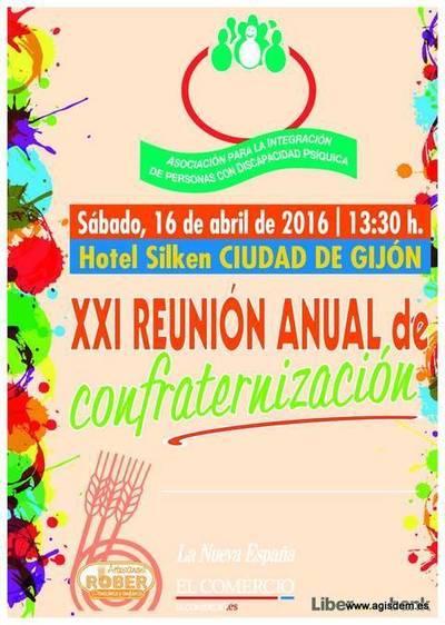 XXI ENCUENTRO ANUAL DE CONFRATERNIZACIÓN AGISDEM